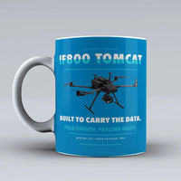 Thumbnail for Flight IF800 Tomcat Mug design on turquoise inspired