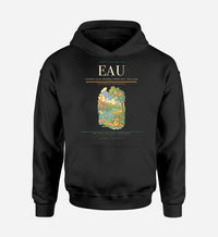 Thumbnail for Chippewa Valley Regional Airport (EAU) design on black hoodie single-side print