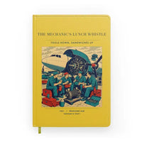 Thumbnail for VINTAGE G4452 - The Mechanic's Lunch Whistle - Designed Notebooks design on yellow