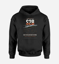 Thumbnail for Blackburn Buccaneer S2B design on black double-side hoodie, single-side print