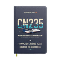 Thumbnail for Airbus CN235-300M design on navy blue notebook