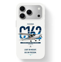 Thumbnail for Cessna 162 Skycatcher design on white magsafe iphone case, for iPhone 17 Pro