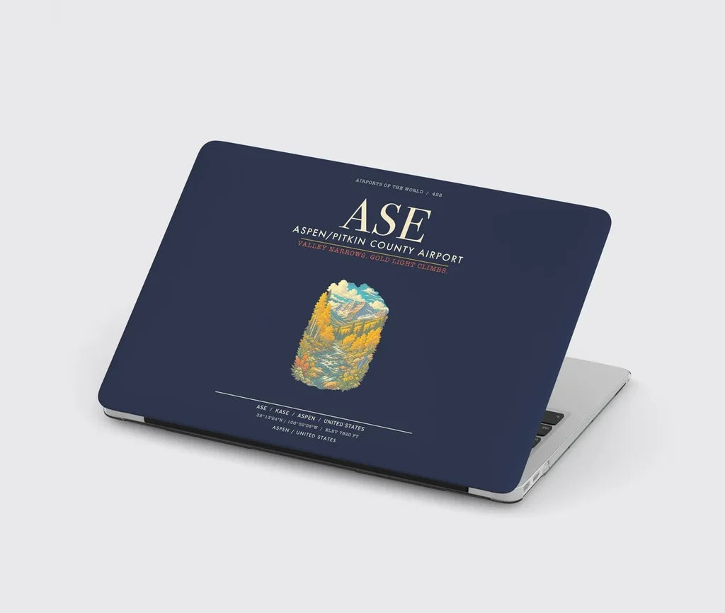 Aspen - Pitkin County Airport ASE - Navy Blue