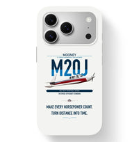 Thumbnail for Mooney M20J 201 design on white magsafe iphone case, for iPhone 17 Pro