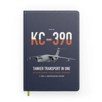 Thumbnail for Embraer KC-390 Millennium design on navy blue notebook