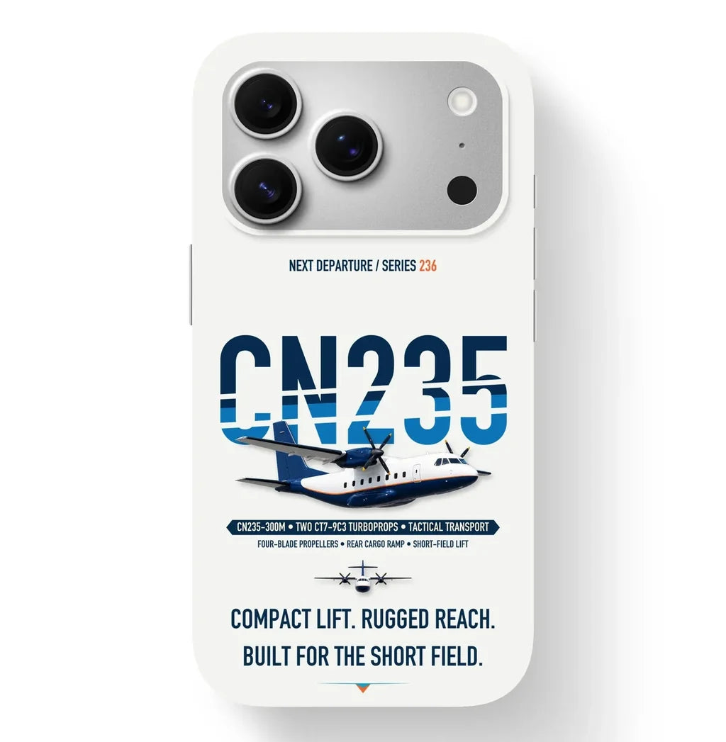 Airbus CN235-300M Case design on white iphone case