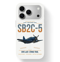 Thumbnail for SB2C-5 Helldiver design on white magsafe iphone case, for iPhone 17 Pro