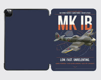 Thumbnail for Hawker Typhoon Mk IB design on navy blue ipad tablet case