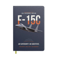 Thumbnail for F-15C Eagle Air Superiority No Substitute design on navy blue notebook
