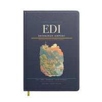 Thumbnail for Edinburgh Airport EDI - Firth Stone Heather Crest - Navy Blue
