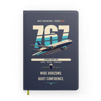 Thumbnail for Boeing 767-300ER design on navy blue notebook