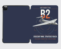 Thumbnail for Handley Page Victor B2 design on navy blue ipad tablet case