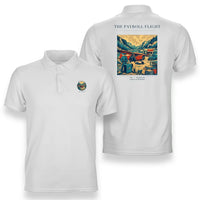 Thumbnail for VINTAGE G4413 - The Payroll Flight - Double-Side Polo T-Shirt design on white