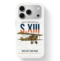 Thumbnail for SPAD S.XIII C.1 design on white magsafe iphone case, for iPhone 17 Pro