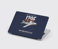Thumbnail for Saab J 29F Tunnan design on navy blue MacBook case