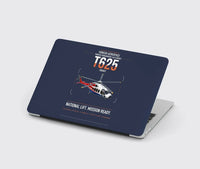 Thumbnail for Turkish Aerospace T625 Gökbey design on navy blue MacBook case