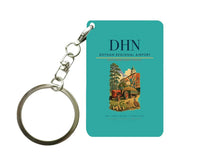 Thumbnail for Dothan Regional Airport (DHN) design on turquoise key chain