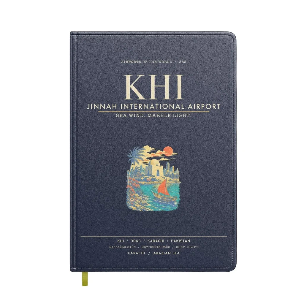 Jinnah International Airport Karachi KHI - Navy Blue