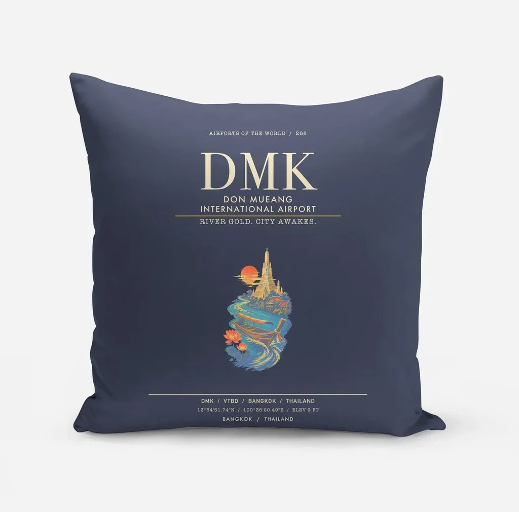Don Mueang International Airport Bangkok DMK - Navy Blue