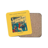 Thumbnail for The Connecting Flight - Designed Coasters design on yellow 1-piece