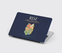 Thumbnail for Rodez–Aveyron Airport (RDZ) design on navy blue MacBook case