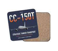 Thumbnail for Airbus CC-150T Polaris design on navy blue 1 piece coaster