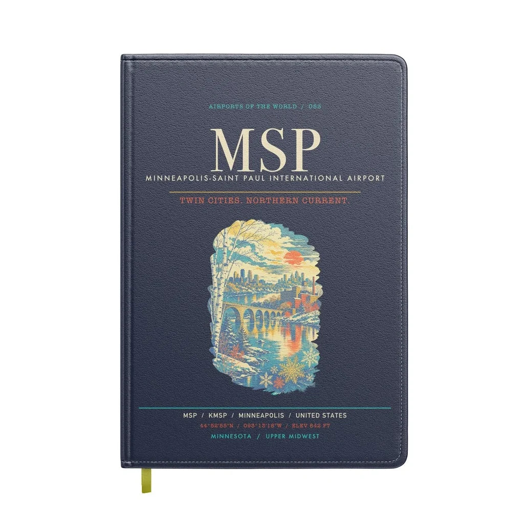 Minneapolis-Saint Paul International Airport MSP - Navy Blue