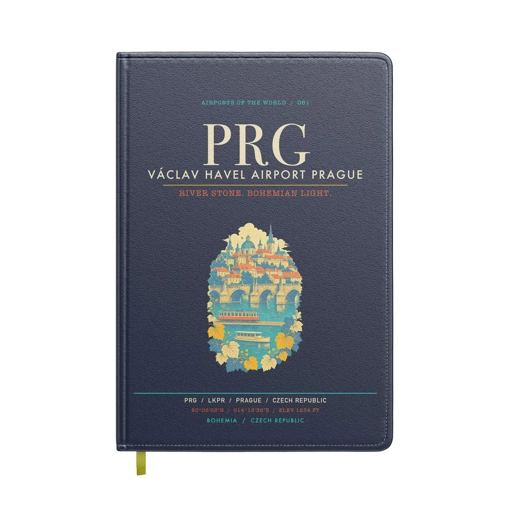 Vaclav Havel Airport Prague PRG - Navy Blue