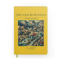 Thumbnail for VINTAGE G4043 - The Gold Rush Wings - Designed Notebooks design on yellow