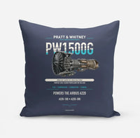 Thumbnail for PW1500G design on navy blue pillow