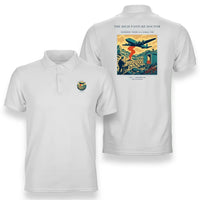 Thumbnail for VINTAGE G4348 - The High Pasture Doctor - Double-Side Polo T-Shirt design on white