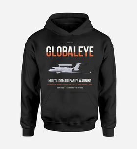 Single-Side Printing — Saab GlobalEye Double-Side Hoodie