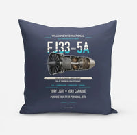 Thumbnail for FJ33-5A design on navy blue pillow