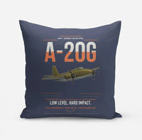 Thumbnail for A-20G Havoc design on navy blue pillow