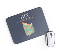 Thumbnail for Sacheon Airport (HIN) design on navy blue rectangle mouse pad