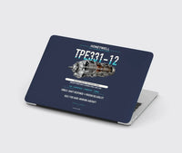 Thumbnail for TPE331-12 design on navy blue MacBook case