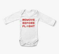 Thumbnail for Remove Before Flight Baby Bodysuit - view 16