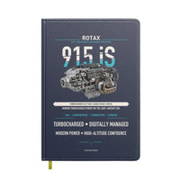 Thumbnail for 915 iS design on navy blue notebook