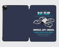 Thumbnail for DJI Flip design on navy blue ipad tablet case