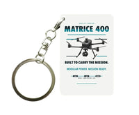 Thumbnail for DJI Matrice 400 Key Chain design on white key chain