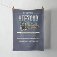 Thumbnail for HTF7000 design on navy blue towel