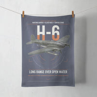 Thumbnail for Heinkel He 111H-6 design on navy blue towel