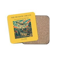Thumbnail for The Meadow Circuit - Designed Coasters design on yellow 1-piece