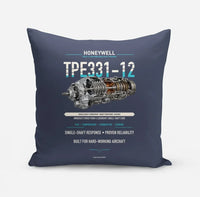 Thumbnail for TPE331-12 design on navy blue pillow