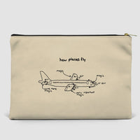Thumbnail for How Planes Fly Zipper Pouch - view 16