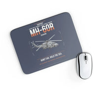 Thumbnail for Sikorsky MH-60R Seahawk design on navy blue rectangle mouse pad