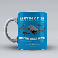 Thumbnail for Matrice 4E Mug design on turquoise dji