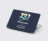 Thumbnail for Boeing 737-300 Classic design on navy blue MacBook case