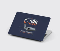 Thumbnail for C-390 Millennium design on navy blue MacBook case