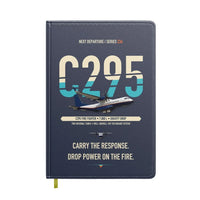 Thumbnail for Airbus C295 Firefighter design on navy blue notebook